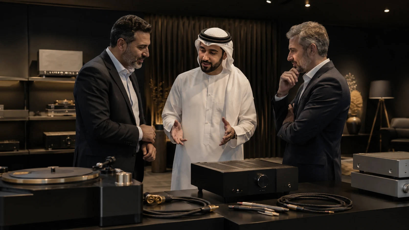 MUVON regional partnership with high-end audio dealers in Dubai and the Middle East