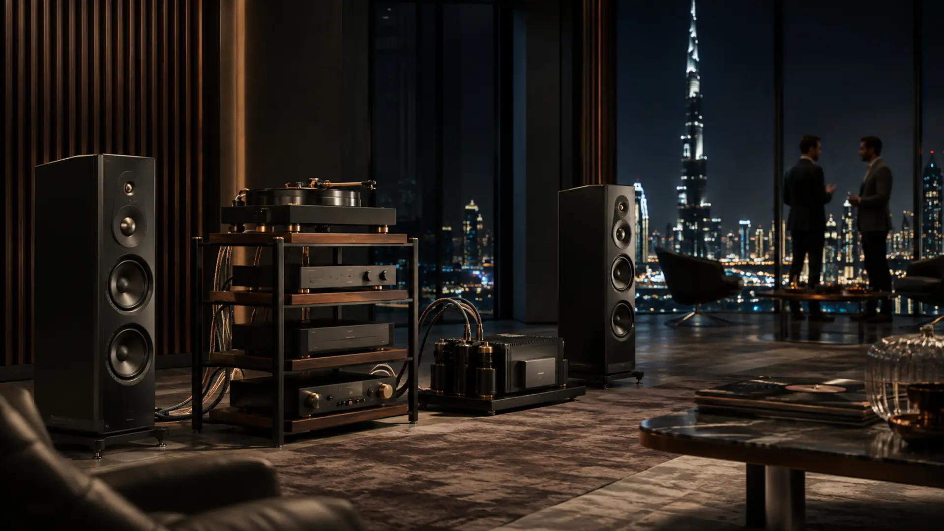 MUVON high-end audio distribution and luxury listening room in Dubai
